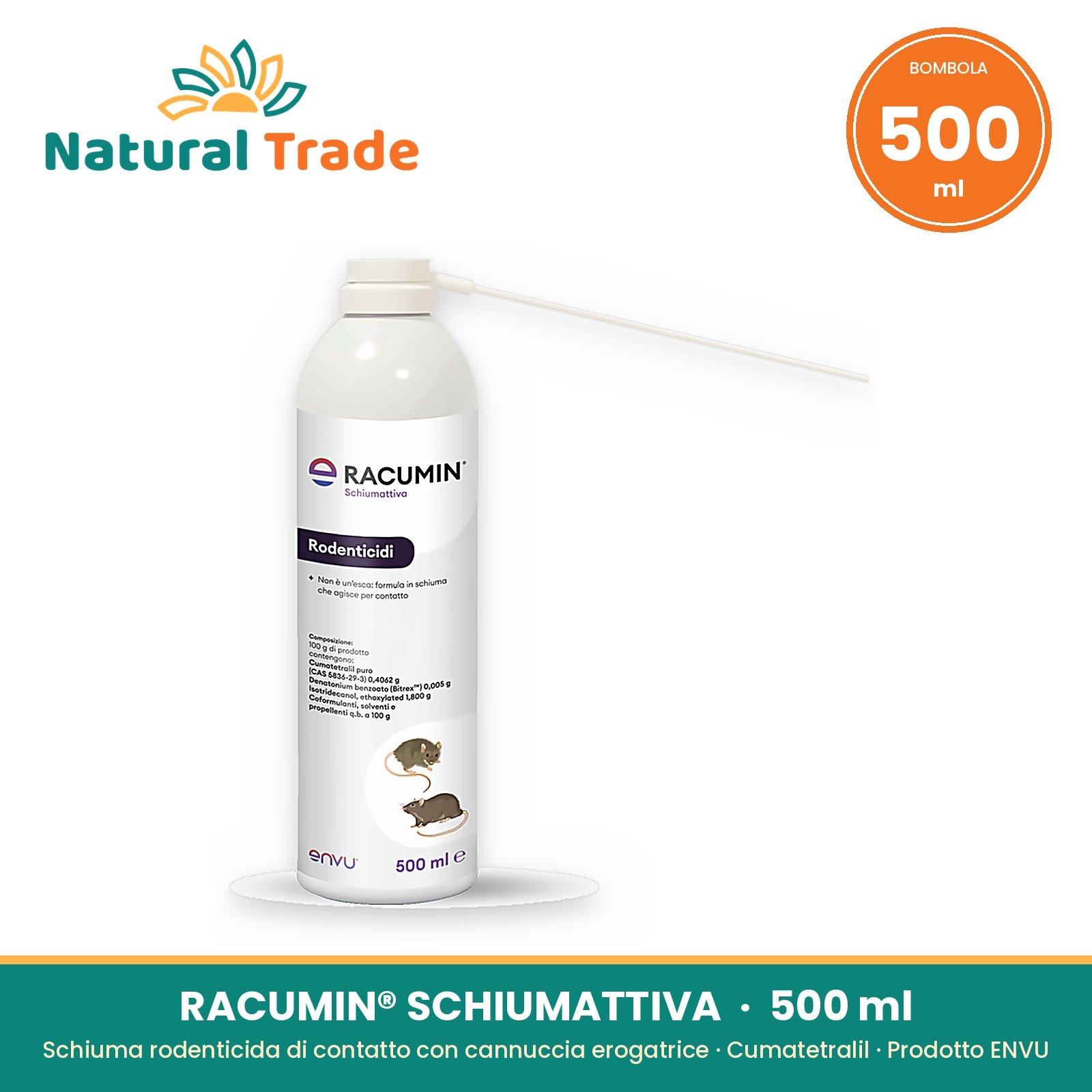 RACUMIN® SCHIUMATTIVA Envu - 500 ml